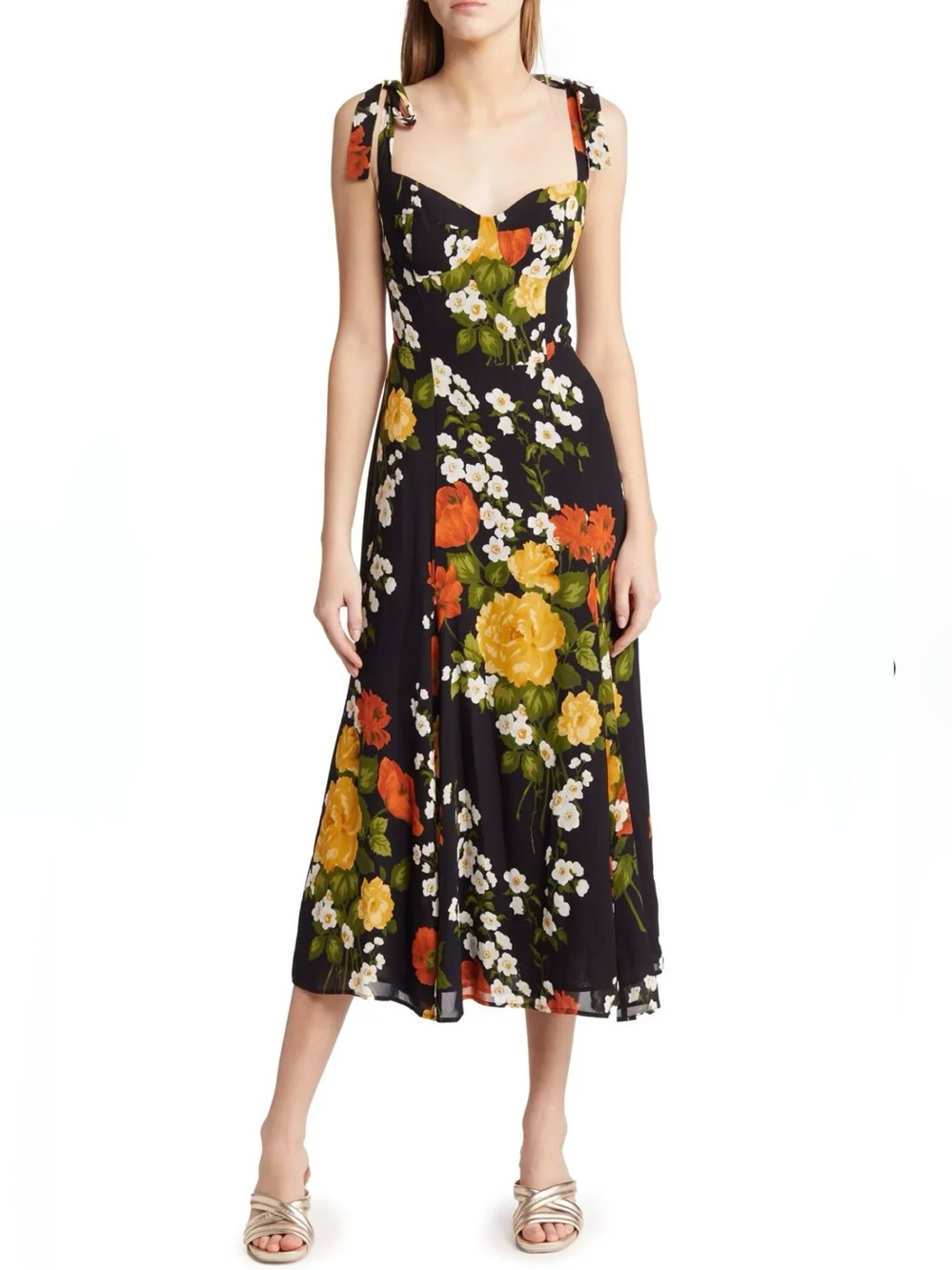 Reformation Nadira Midi Dress Size 4